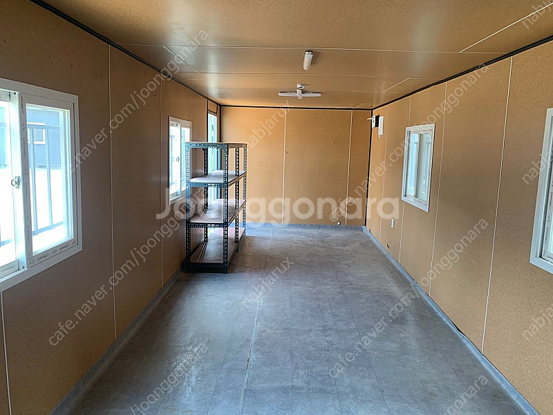 중고컨테이너 3*9 선반포함--2